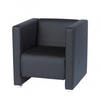 Sessel York, schwarz